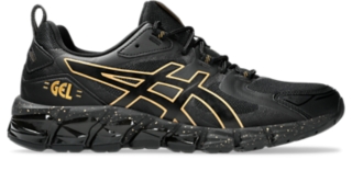 Asics shoes mens gold on sale