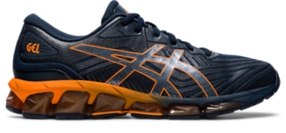 Asics shoes deals blue and orange