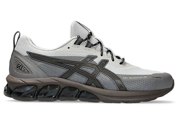 Image 1 of 7 of Men's Oyster Grey/Dark Sepia GEL-QUANTUM 180 VII UTILITY Men's SportStyle Shoes
