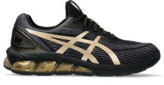 Men's GEL-QUANTUM 180 VII | Black/Pure Gold | Sportstyle | ASICS Australia