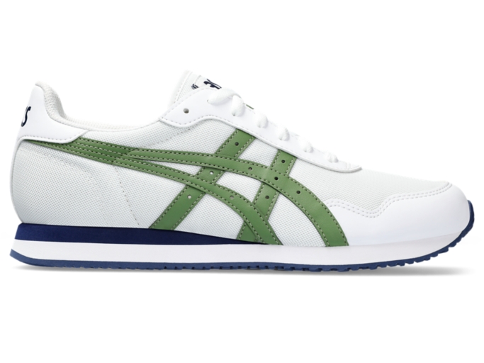 UNISEX TIGER RUNNER White Cedar Green Sportstyle ASICS