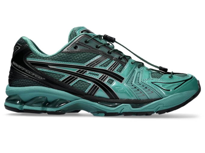 GEL-KAYANO 14×UNAFFECTED | POSY GREEN/BOTTLE GREEN | スポーツスタイル メンズ  スニーカー【ASICS公式】