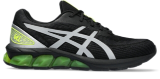 Men's GEL-QUANTUM 180 VII | Black/Pure Silver | Sportstyle | ASICS ...