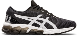 asics black and white womens