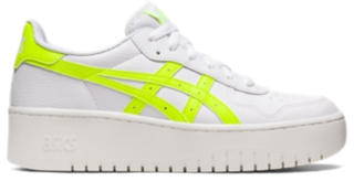 Asics shop white yellow