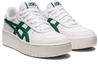 Women's JAPAN S PLATFORM | White/Shamrock Green | Sportstyle​ ASICS