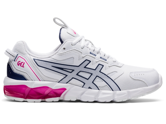 Women's GEL-QUANTUM 90 3 | White/Thunder Blue Sportstyle | ASICS