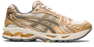 Women's GEL-KAYANO 14 | Cream/Clay Grey | Sportstyle Shoes | ASICS