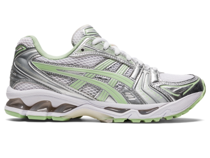 Women's GEL-KAYANO 14 | White/Jade | Sportstyle Shoes | ASICS