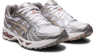 Women's GEL-KAYANO 14, White/Moonrock, Sportstyle Shoes