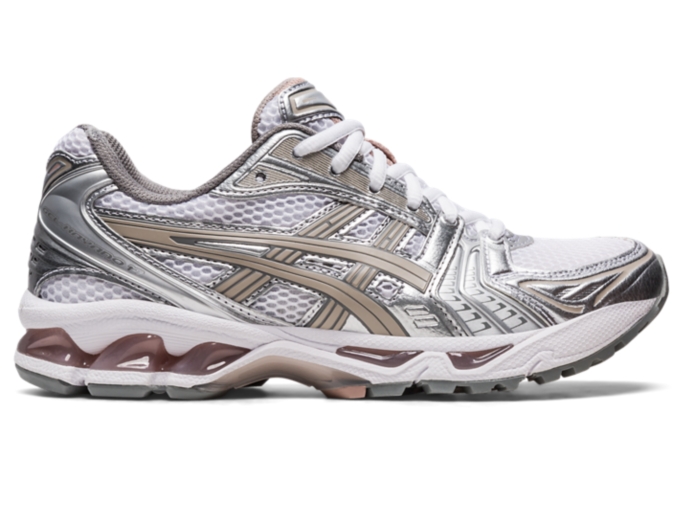 GEL KAYANO 14 Women White Moonrock Damen SportStyle Schuhe ASICS DE