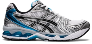 GEL-KAYANO 14 | Women | White/Aizuri Blue | Women's Sportstyle Shoes ...