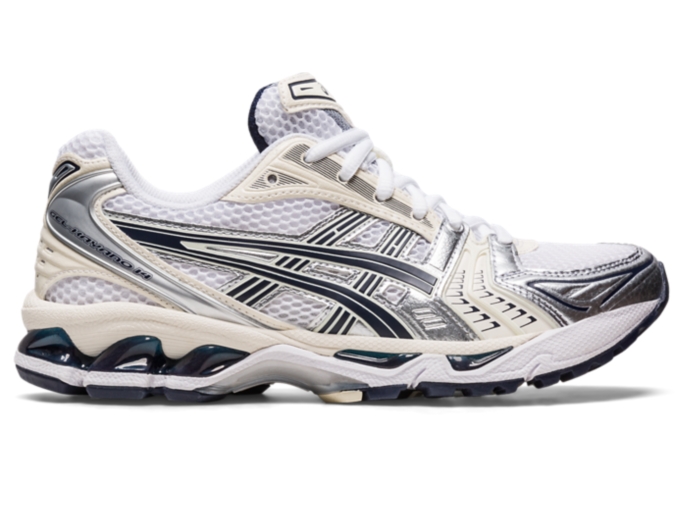 GEL KAYANO 14 Women White Midnight Women s SportStyle Shoes ASICS IE