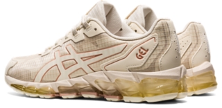  ASICS Women's Gel-Quantum 360 VII Sportstyle Shoes, 5.5,  Bisque/Rose Gold