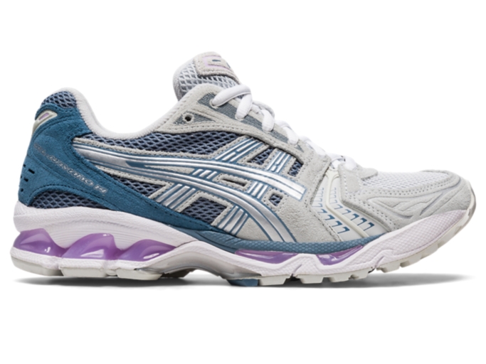 Asics gel kayano store 20 kids silver