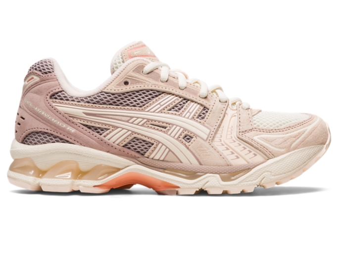 Women's GEL-KAYANO 14 | White Peach/Cream | Sportstyle Shoes | ASICS