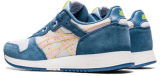 Asics Lyte Classic trainers in white and pink