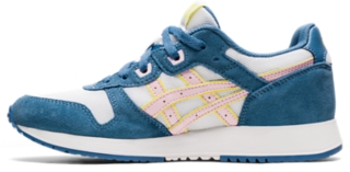 Asics Lyte Classic trainers in white and pink