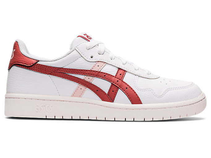 Image 1 of 7 of Women's White/Red Brick JAPAN S Men's Sportstyle Shoes & Trainers