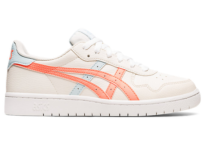 Image 1 of 7 of Women's Cream/Sun Coral JAPAN S Women's Sportstyle Shoes & Trainers