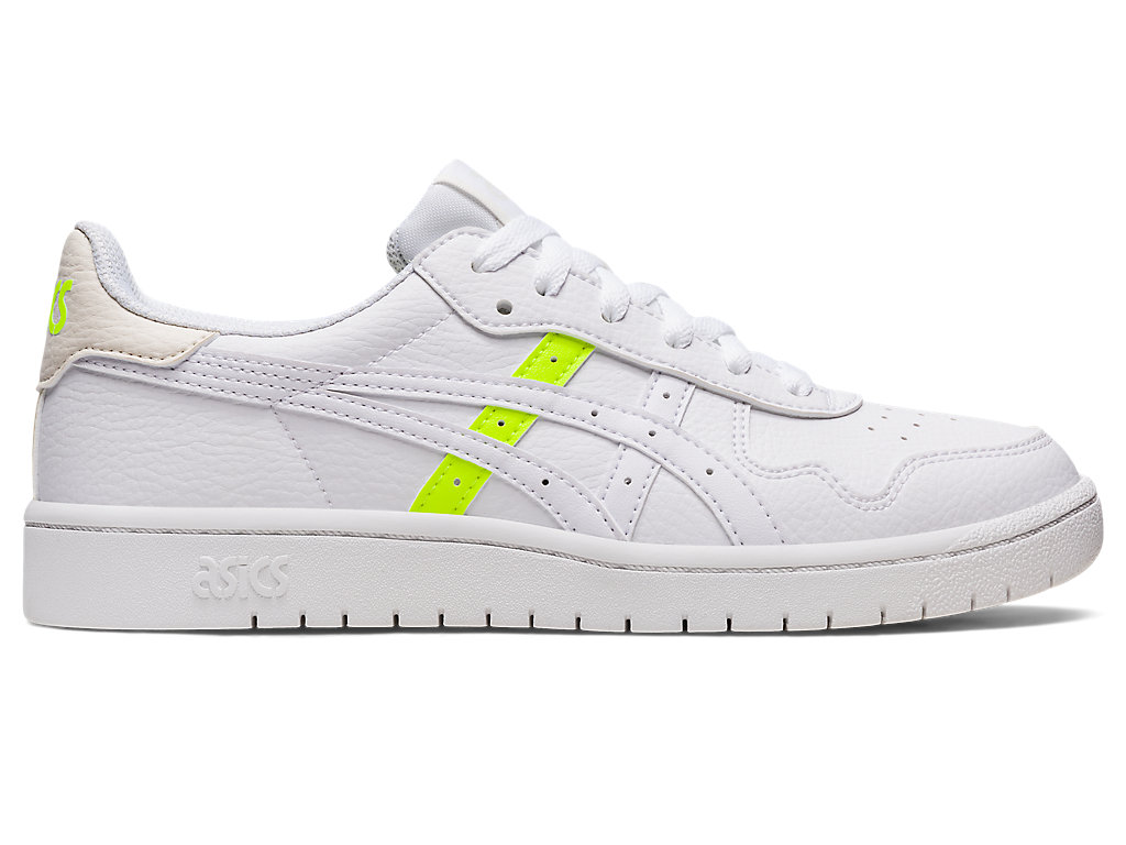 Women's JAPAN S | White/Safety Yellow | Sportstyle Shoes | ASICS