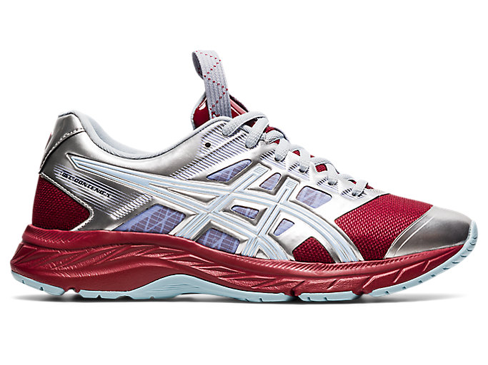Image 1 of 7 of Women's Beet Juice/Pure Silver FN2-S GEL-CONTEND 5 Womens Sportstyle Shoes and Sneakers