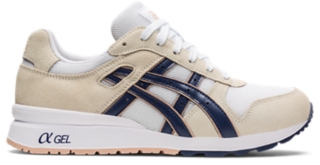 GT II Women Cream Thunder Blue Women s Sportstyle Shoes ASICS United States