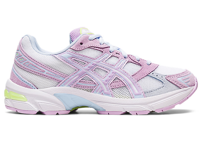 Image 1 of 7 of Women's White/Lilac Tech GEL-1130 Womens Sportstyle Shoes and Sneakers