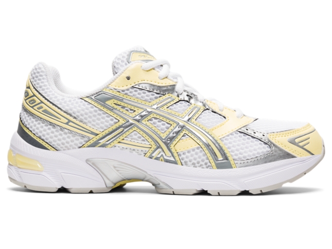 Asics hot sale white yellow