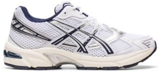 White shop asic trainers