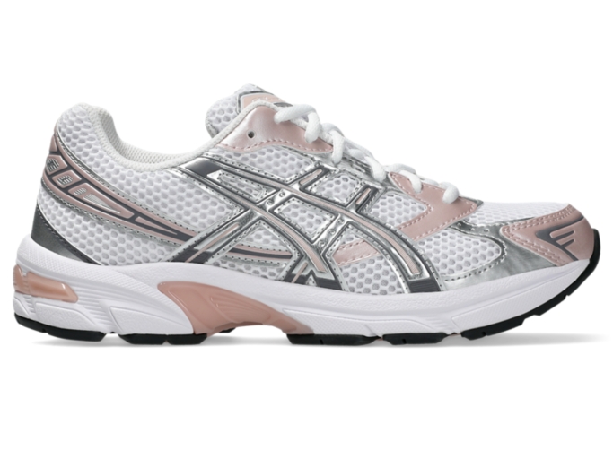 Pink asics sneakers best sale