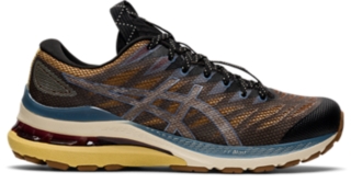 Women s FN3 S GEL KAYANO 28 Anthracite Antique Gold Sportstyle