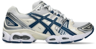 GEL NIMBUS 9 Women White Light Indigo Damen SportStyle Schuhe ASICS DE