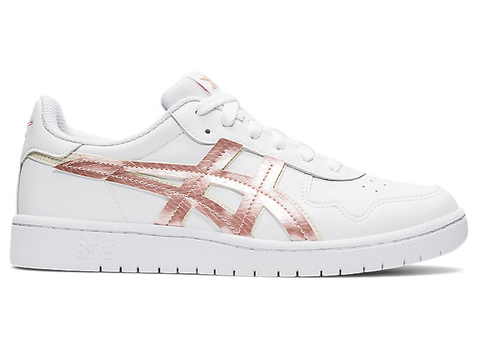 Image 1 of 7 of Women's White/Rose Gold JAPAN S Women's Sportstyle Shoes & Trainers