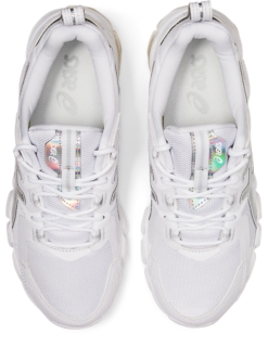 Tenis asics gel quantum 180 outlet branco lim茫o turquesa feminino