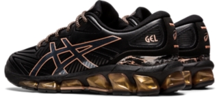 GEL QUANTUM 360 VII MARBLE SHINE Women Black Rose Gold Womens Sportstyle Shoes and Sneakers ASICS Australia