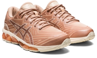 Asics Gel-quantum 360 6 Birch Rose Gold Women Running Shoe, Running Tips  For Beginners