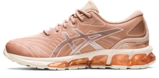  ASICS Women's Gel-Quantum 360 VII Sportstyle Shoes, 5.5,  Bisque/Rose Gold