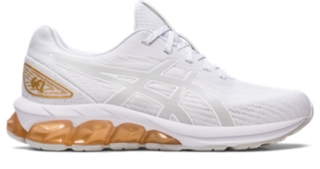 Asics women's white sale walking shoes