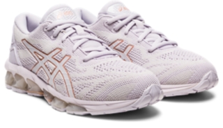  ASICS Women's Gel-Quantum 360 VII Sportstyle Shoes, 5.5,  Bisque/Rose Gold