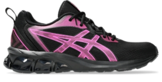 GEL QUANTUM 90 IV Women Black Pink Glo Women s Sportstyle Shoes ASICS United States