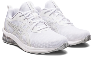 Women\'s GEL-QUANTUM 90 IV | White/Piedmont Grey | Sportstyle Shoes | ASICS