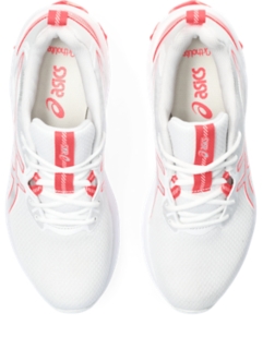 Women's GEL-QUANTUM 90 IV | White/Blazing Coral | Sportstyle Shoes | ASICS