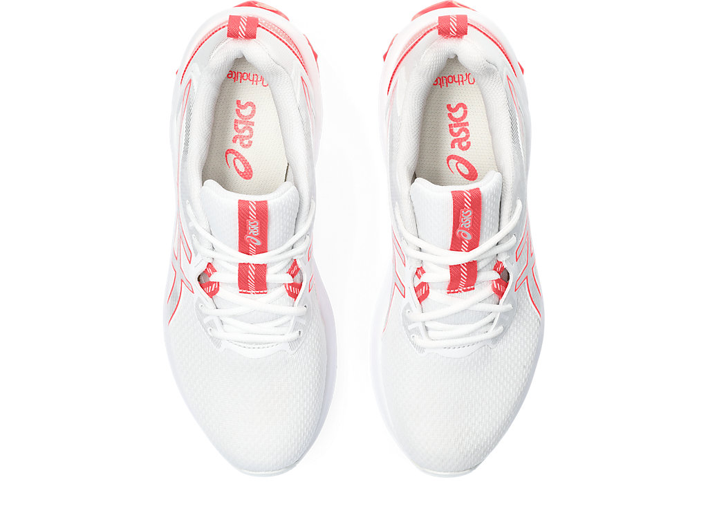 Women\'s GEL-QUANTUM 90 IV | White/Blazing Coral | Sportstyle Shoes | ASICS