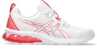 Women\'s GEL-QUANTUM 90 IV | White/Blazing Coral | Sportstyle Shoes | ASICS