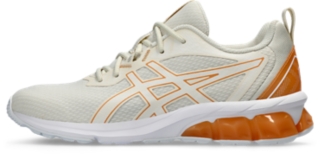 Women\'s GEL-QUANTUM Sportstyle | IV | | 90 Lily Birch/Orange Shoes ASICS