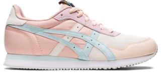 Women s TIGER RUNNER Cream Aqua Angel Sportstyle Shoes ASICS