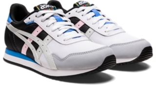 Women s TIGER RUNNER White Glacier Grey Sportstyle Shoes ASICS