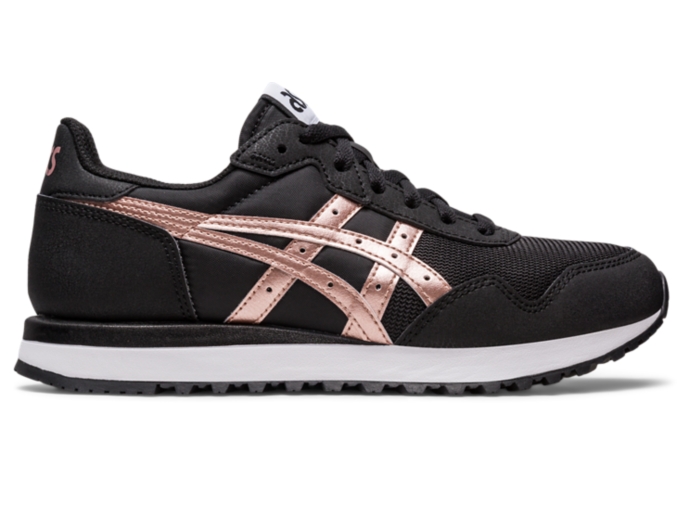 Asics tiger store bambino nere