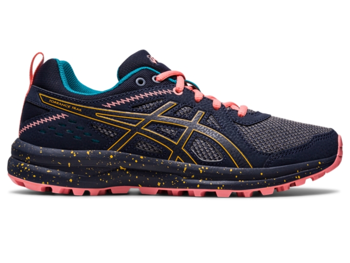 Women's TORRANCE TRAIL | Metropolis/Citrus | Sportstyle Shoes | ASICS